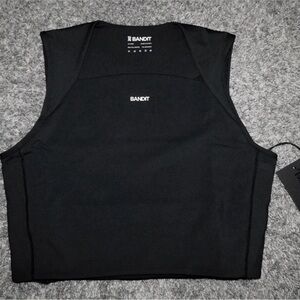 Bandit Stamina Envelope Back Race Crop, Gel Pockets, Sz XL